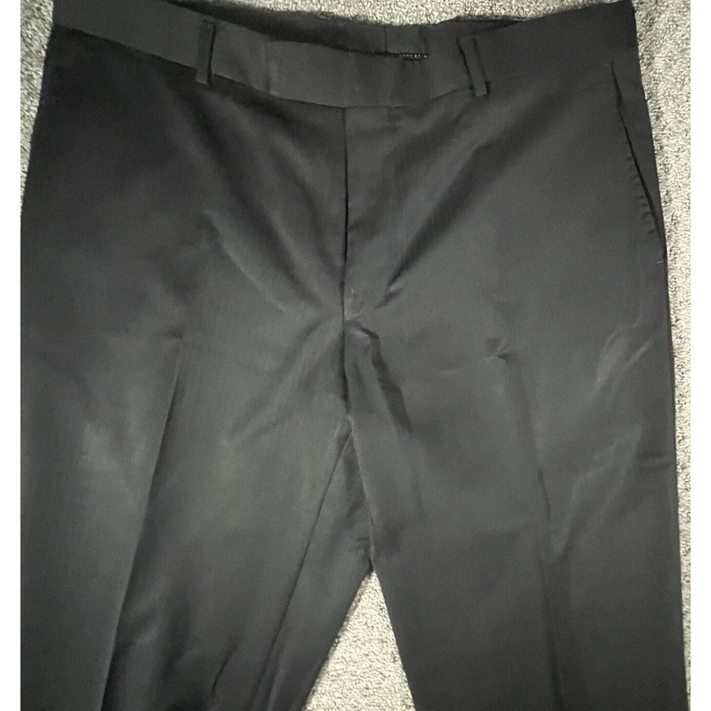 Hugo‎ Boss Scorsese Movie Suit Mens 42L Black 3-Button Wool Blend Made in USA